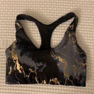 Old Navy Marble Sports Bra Size Small